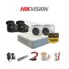 Trọn bộ 4 Camera 2MP-1080P (có Mic thu âm thanh)