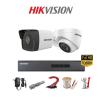 Trọn bộ 2 Camera IP 2MP-1080P H265+ (Có Mic thu âm thanh)