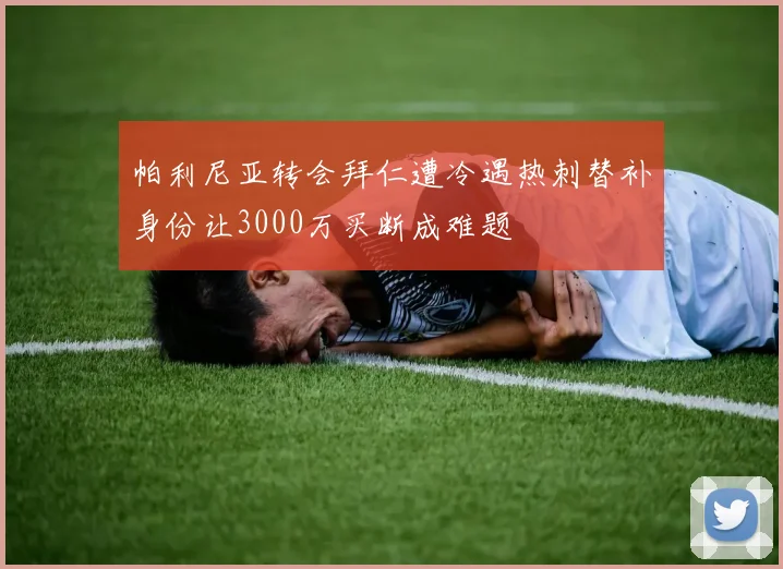 帕利尼亚转会拜仁遭冷遇热刺替补身份让3000万买断成难题